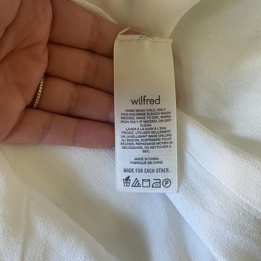 NWT Aritzia Wilfred Novella Mini Dress in Size 8 - Picture 7 of 7